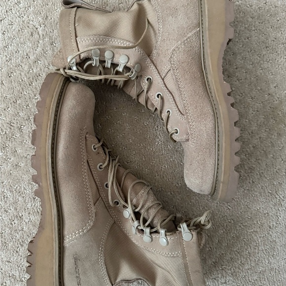 BATES Men Combat Military Desert Coyote Tan Boots-Size 10 in Heel/Toe-Size 4 N - Picture 6 of 12